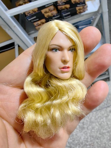 Scultura testa femmina - scultura,