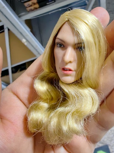 Scultura testa femmina - scultura,