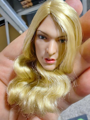 Scultura testa femmina - scultura,